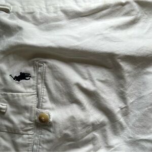Polo Ralph Lauren White Chino Pants - 46Bx30 - Big and Tall